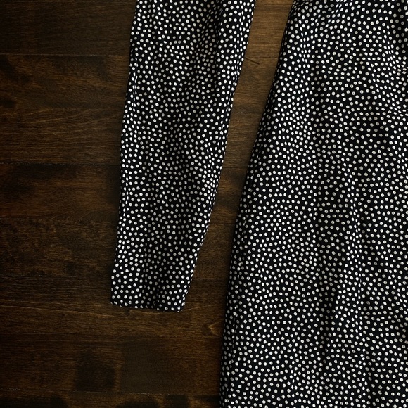 ZARA DRAPED POLKA DOT DRESS TRF - Picture 11 of 16